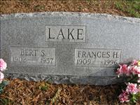 Lake, Bert S. and Frances H